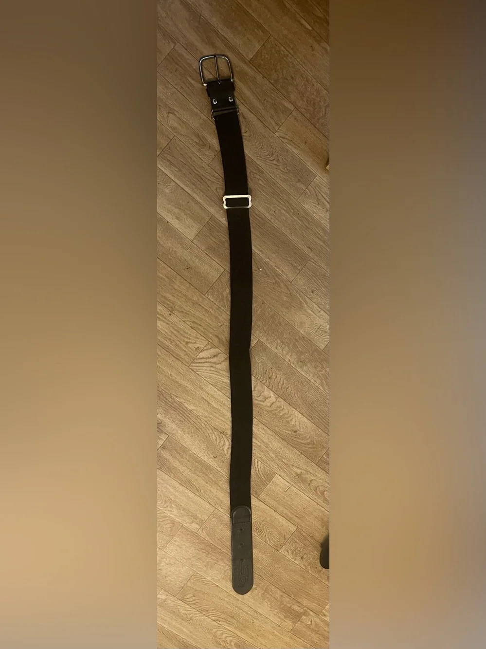 Baseball belt /black /adjustable- 41” long Boombah brand